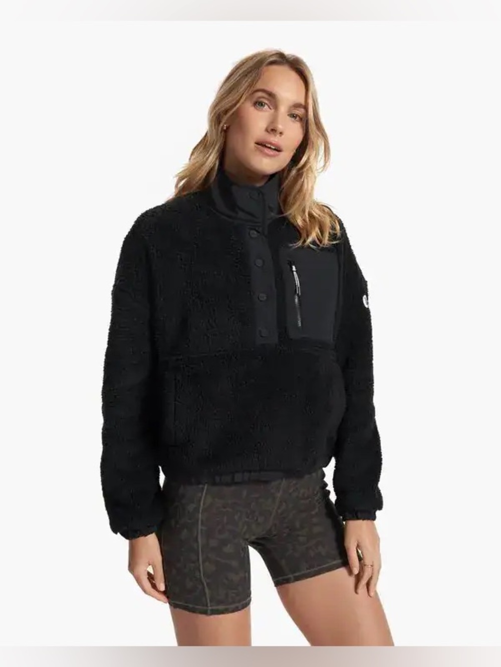 Vuori Cozy Sherpa Popover